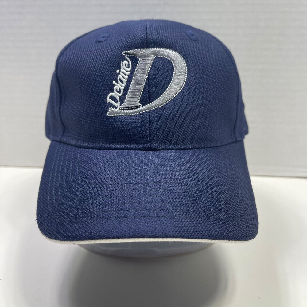 Delaire Country Club Golf Club Blue The Del Golf Hat Dad Hat Strap Back Big D